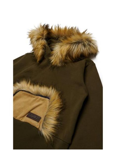 Felpa con pelliccia DSQUARED2 JUNIOR | DQ3469 D0AJ9DQ558